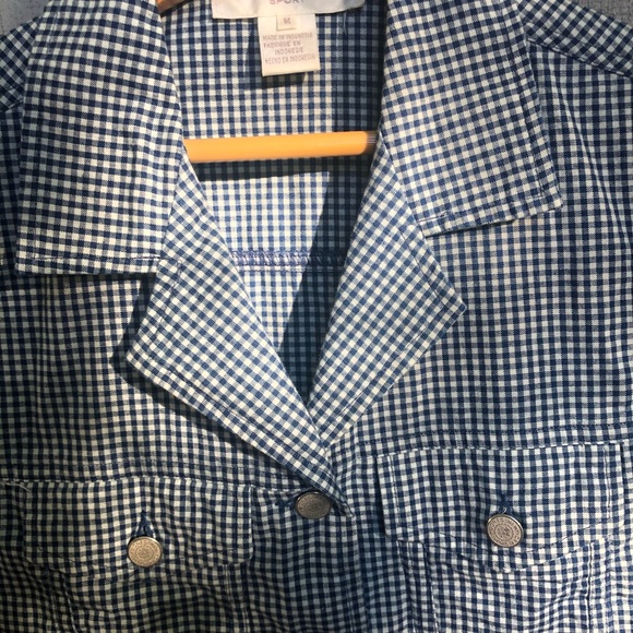 Rockabilly gingham vest - Picture 3 of 3